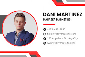 design professional and modern business card for your brand