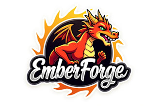 do dragon sport mascot logo design