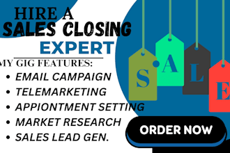 high ticket sales telemarketing sales closer salesperson sales representative