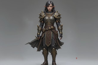 design a dnd character art and dnd character art