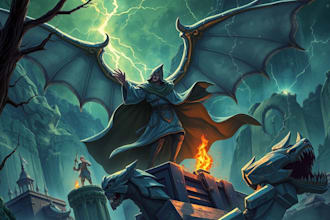do fantasy book cover illustration