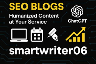 write SEO optimized ai powered blog posts and articles using chatgpt