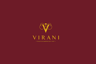 design a premium luxury logo for your jewelry brand