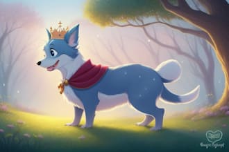 draw a cute disney style pet portrait