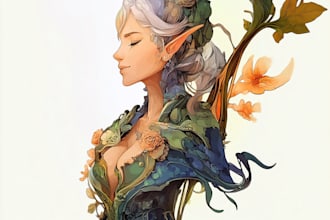draw your fantasy character