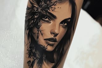 make you a traditional old school tattoo style design