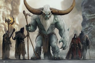 draw fantasy art, dnd, monster, creature, game art