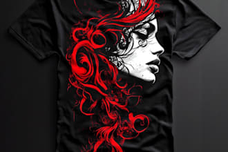 create awesome tshirt designs