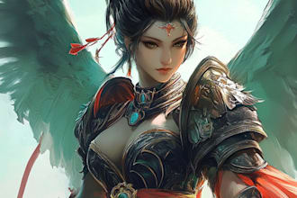 draw character art for your games, dnd campaign and more