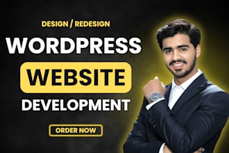 design a fast, responsive wordpress website with elementor and SEO optimization