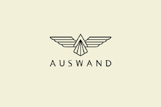 design minimal line art, author and fashion logo