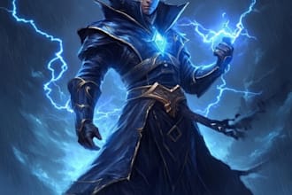 do an awesome dnd character, party or any fantasy character