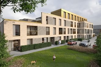 do interior and exterior 3d architectural modeling in revit commercial 3d render