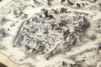 make your fantasy city map