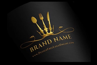 do creative restaurant, food ,bbq logo for your business