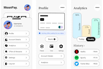 build payment app, fintech app, bank app crypto wallet app