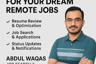 search and apply for jobs or find remote jobs on your behalf