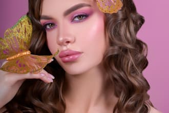 do high end beauty, portrait and wedding photo retouching
