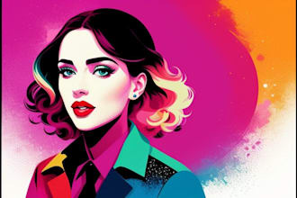 make a beautiful wpap pop art portrait