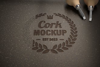 design a unique engraved logo for your company