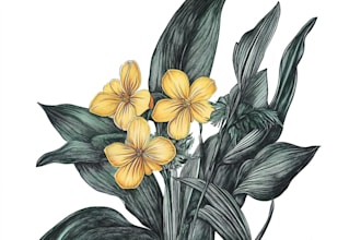 draw your flowers fruits vegetable and botanical plants