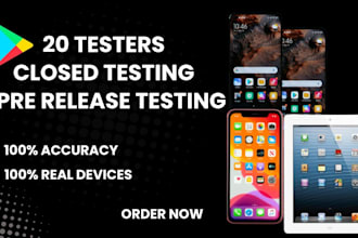 do 20 tester google play app pre release closed testing