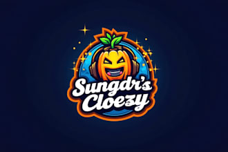 design modern pumpkin logo with unique and creative concepts