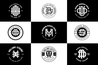 design luxury fashion streetwear clothing brand logo