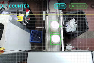 build a realtime object detection and counting automation for your product