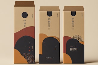 design creative product packaging, bottle label design,