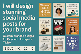design viral social media posts for your business