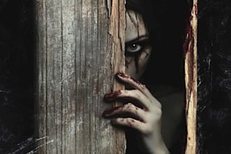 design fantasy, romance, horror, or thriller book cover