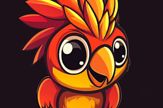 do cartoon caricature mascot character logo