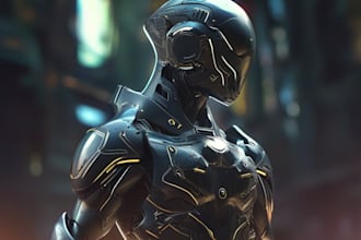 design digital illustrations and characters using ai