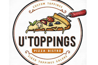 do food, cafe, bakery, coffee shop, pizza, burger, and restaurant logo