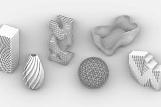 do 3d photorealistic model and render in rhinoceros 3d, grasshopper an sketchup