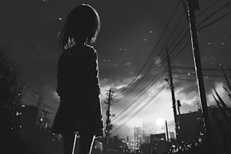 draw amazing comic or manga page with my style