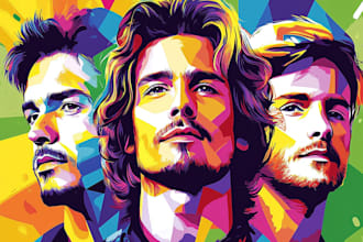 create your photo into awesome wpap pop art