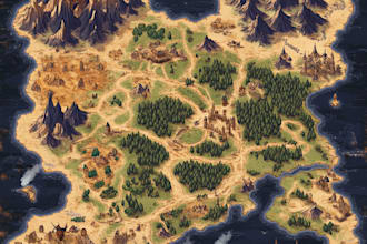 do custom vector map design illustration