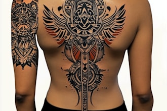 design your polynesian tribal tattoo