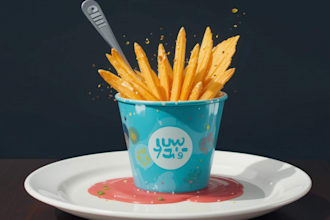 drawer your food pop and illustration art