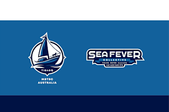 design boat, ship, or yacht logo that stands out at sea