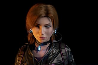 2dimage to 3d realistic ue5 character, metatahuman model cc4 animate 3d rig stl