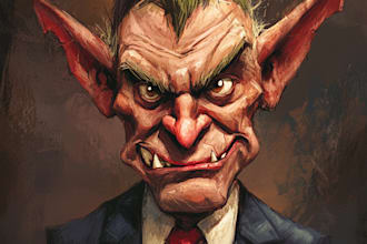 draw political and editorial cartoons