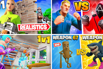 design you a professional fortnite thumbnail