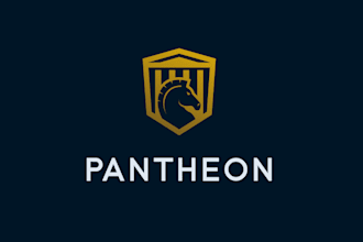 design a fibonacci inspired animal emblem or shield logo