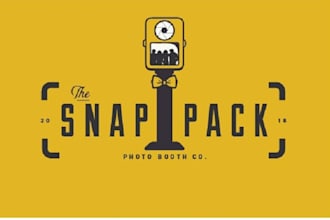 create unique photography or videography logo for your brand