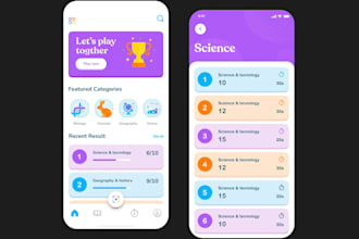 build elearning app, online course app, exams preparation app, educational app