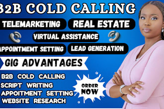 real estate cold calling, telemarketing, b2b cold calling, appointment setting