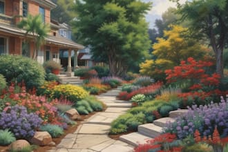 create photorealistic outdoor renders, landscape design